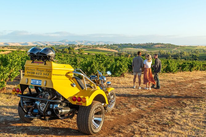 Unique Trike Barossa Valley Half Day Private Tour For 2 - Meeting and Pickup Information