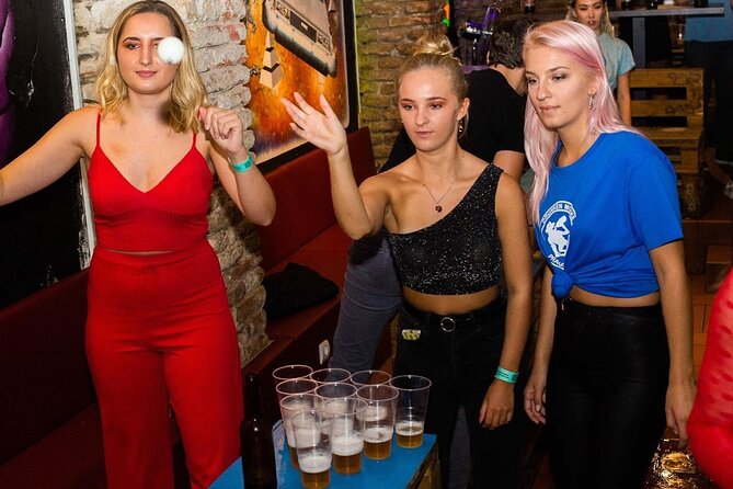 Unlimited Beer Pong Ticket With Czech Beer - Pub Crawl Inclusion