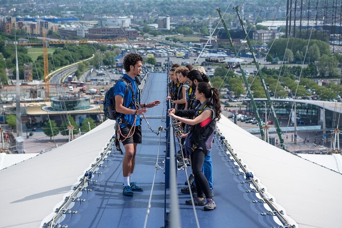 Up at The O2 Climb in London - Whats Included