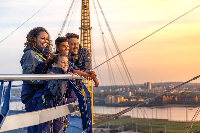 Up at The O2 Sunset Climb - Safety and Accessibility