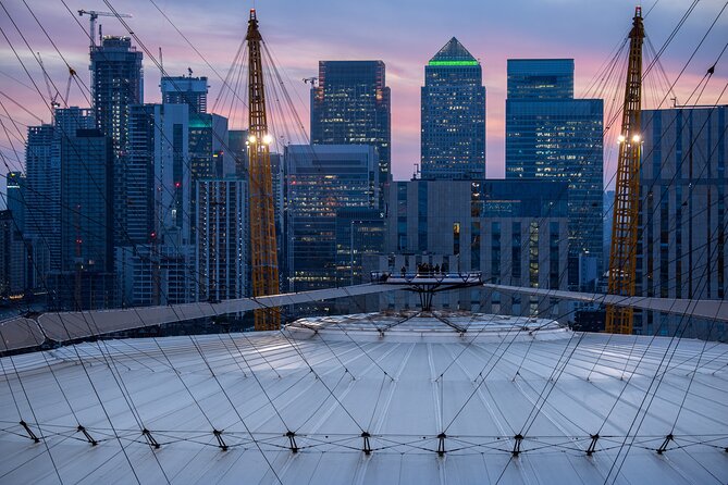 Up at The O2 Twilight Climb - Safety Restrictions