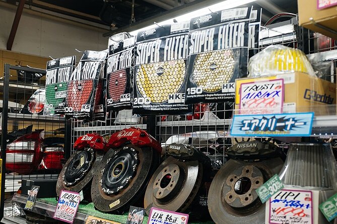 UP Garage Japan Auto Parts Private Tour - Tour Operator