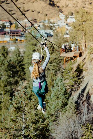 Upper Clear Creek Whitewater Rafting Plus Cliffside Zipline From Idaho Springs - Highlights of the Experience