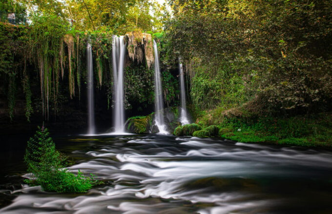 Upper Duden Waterfall, Cave, Canyon, Tomb Ruins, Large Info - Discovering the Cave of Neanderthal People