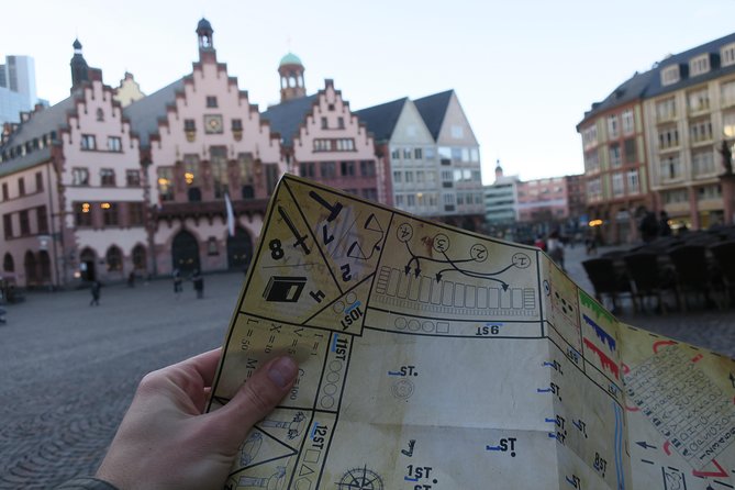 Urban Adventure Game in Frankfurt With an App - Navigating the Game Map
