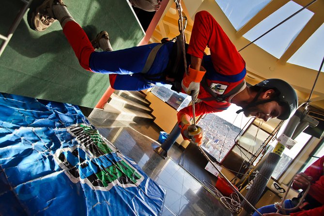 Urban Rush: Building Rappel in La Paz - Overview of the Experience