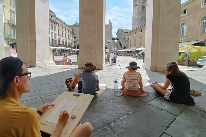 Urban Sketching in Bergamo - Upper Town! - Included Sketching Supplies