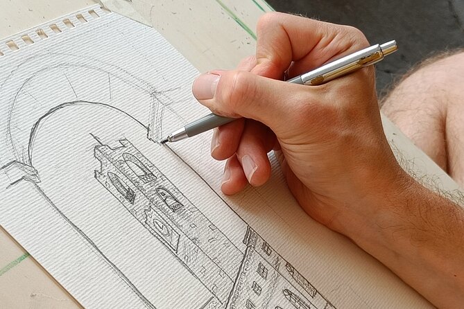 Urban Sketching in Bergamo - Upper Town! - Exploring the Scenic Upper Town