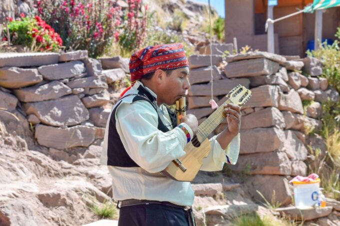 Uros and Taquile Island Boat Trip From Puno - Exploring Taquile Island