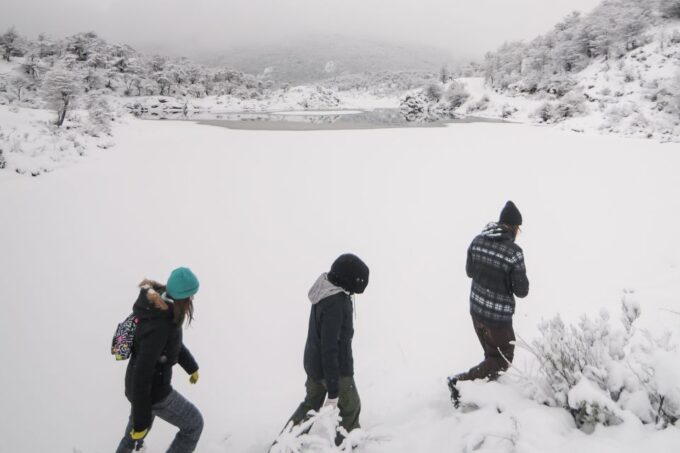 Ushuaia: Winter Tierra Del Fuego Hiking and Canoeing Tour - Patagonian Lunch Experience