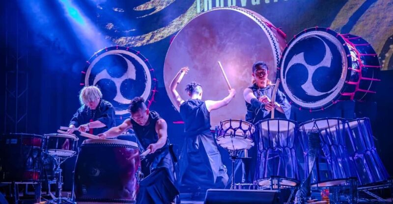 UTAGE LIVE SHOW - Japanese Musical Instrument Performance SHOW - Interactive Taiko Drumming