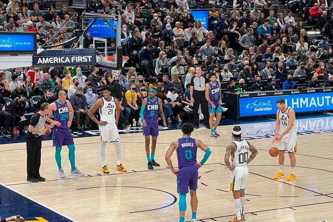 Utah Jazz Basketball Game Ticket at Delta Center - Confirmation and Participation