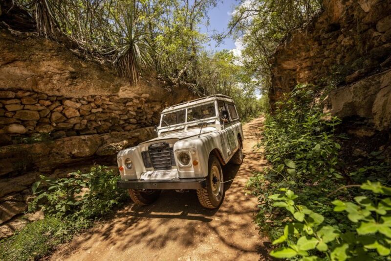 Uxmal: Vintage Land Rover Expedition to Uxmal Cenotes - Expedition Highlights