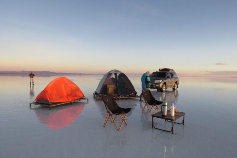 Uyuni: 1 Day 1 Night Uyuni Salt Flats, Tent Experience. - Key Points