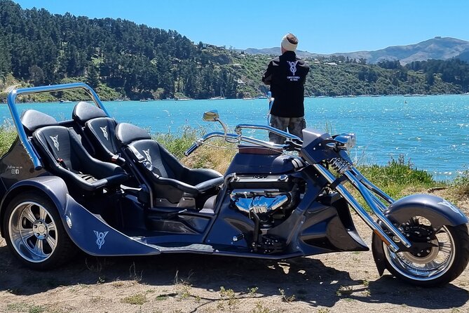 V8 Trike Private Tour of Christchurch - Unique Driving Experience