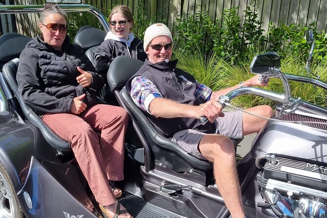 V8 Trike Private Tour of Christchurch - Central City Sightseeing