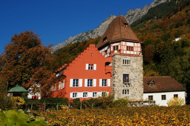 Vaduz: City Train Tour - Panoramic Views of Vaduz Castle