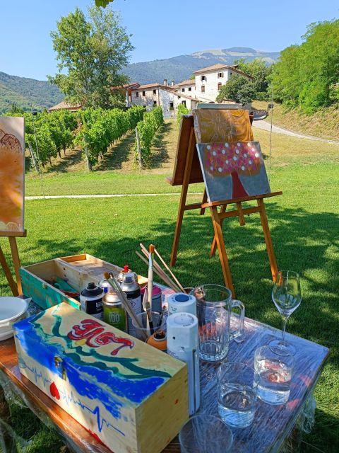 Valdobbiadene: Art and Wine-Painting Session in the Vineyard - Pricing and Reservations