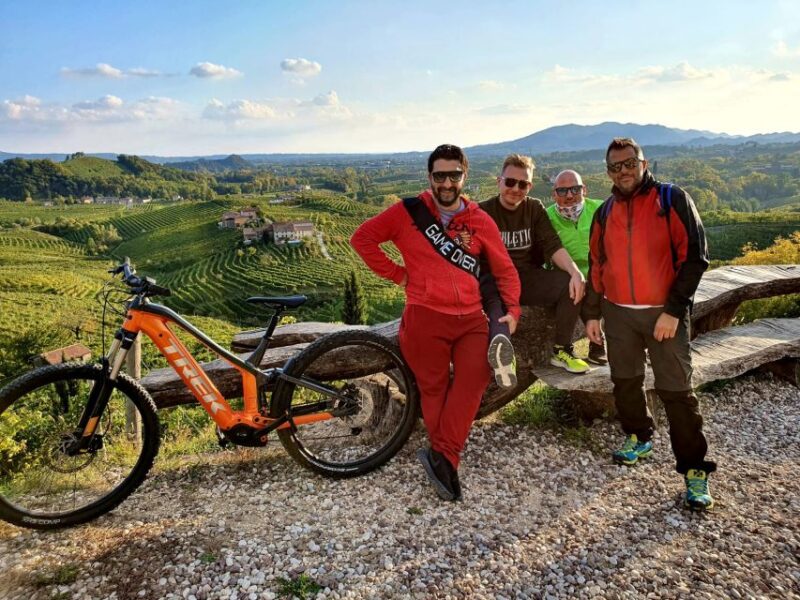 Valdobbiadene: Guided E-Bike Tour in Prosecco Hills - Inclusions and Equipment