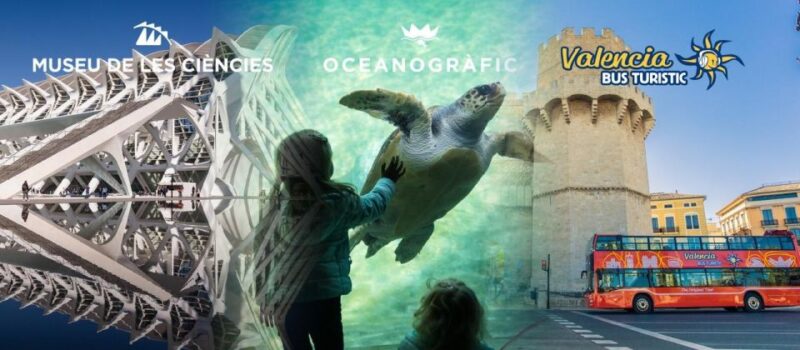 Valencia: 48-Hour HoHo Bus + Oceanographic + Science Museum - Oceanogràfic Aquarium