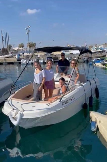 Valencia Boat Rental Without a License - Booking Process