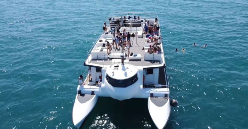 Valencia: Catamaran Cruise, Paella Lunch and Swim Stop - Key Points