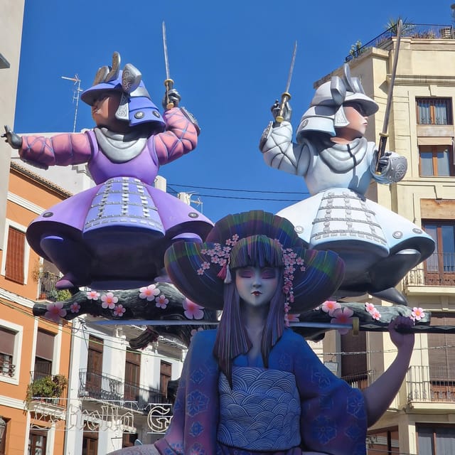 Valencia: Fallas Festival Walking Tour - Exploring City Center