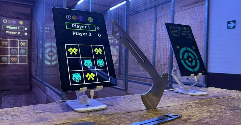 Valencia : Interactive Axe Throwing 2h - Key Points
