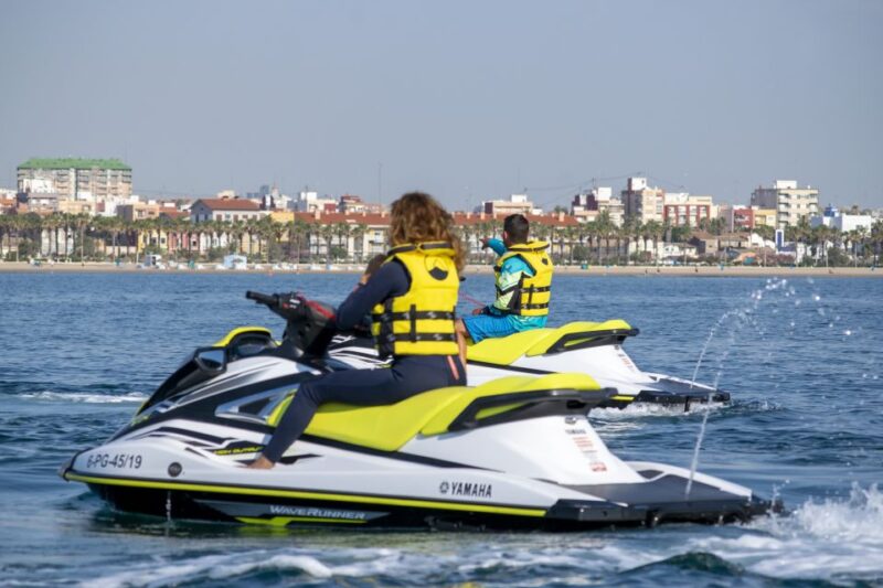 Valencia: Jet Ski Tour With Paddle Surf - Instructor-Led Guidance