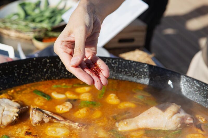 Valencia: Paella Full Experience Workshop at Villa Indiano - Included in the Experience