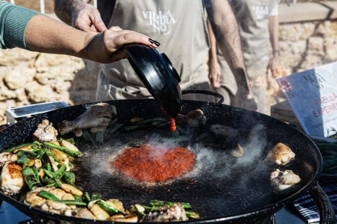 Valencia: Paella Full Experience Workshop at Villa Indiano - Lunch Menu
