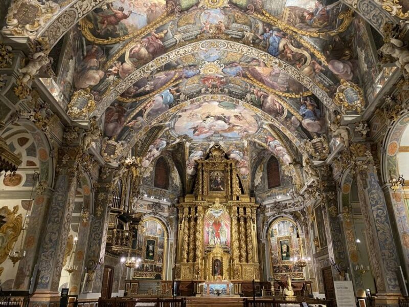 Valencia: San Nicolas Church Entry Ticket - Fresco Paintings