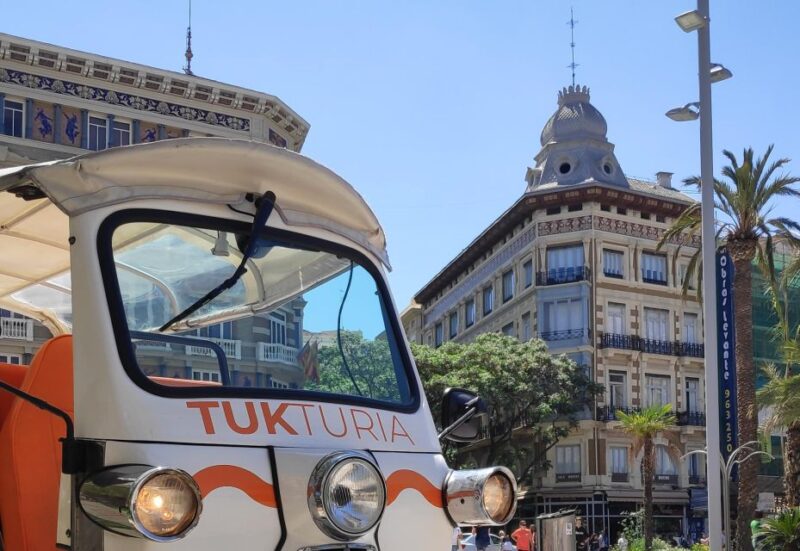 Valencia: Tuk Tuk Historical Tour - Scenic Views