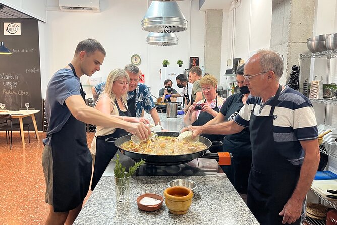 Valencian Paella Cooking Class, Tapas and Visit to Ruzafa Market. - Included Beverages and Desserts