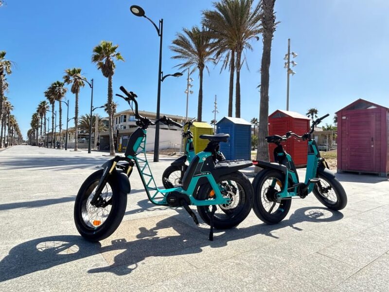 Valencias Beaches, City of Arts on a YAMAHA Electric Bike - Key Points