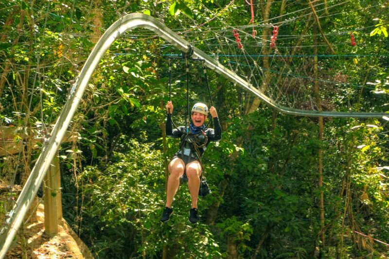 Vallarta: Xtreme Adventure, Indoor Skydive, Rappel, UTV - Zip-lining and Off-Road Driving