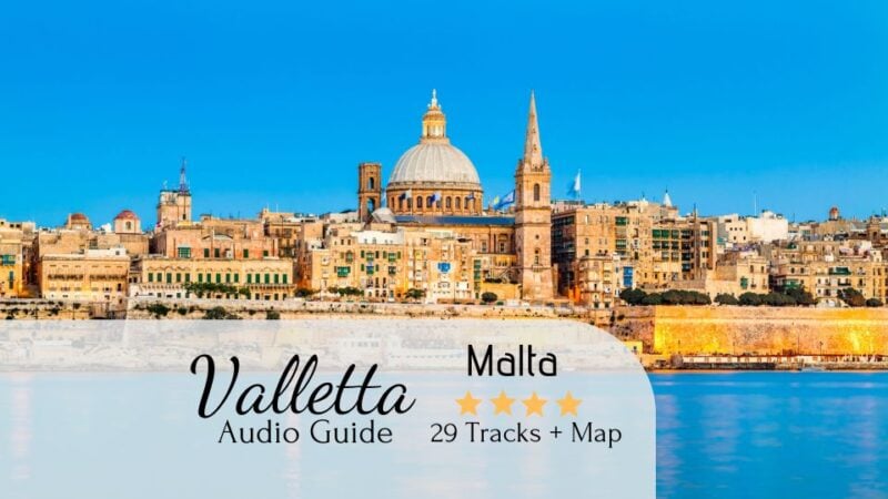 Valletta: Self-Guided Audio Tour, Map and Directions - Highlights and Attractions