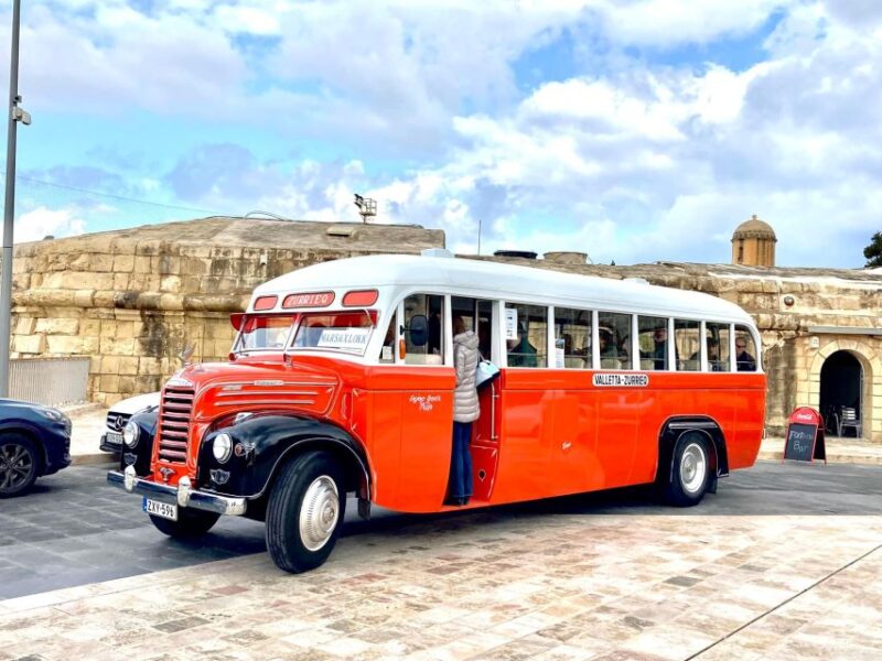 Valletta: Sunday Vintage Bus to Marsaxlokk - Key Points