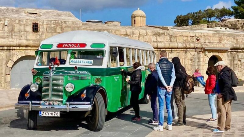 Valletta: Sunday Vintage Bus to Marsaxlokk - Pricing and Reservations