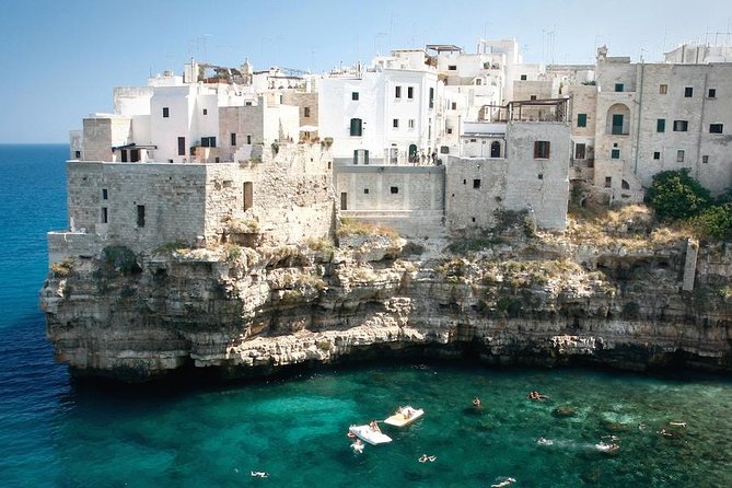 Valley Ditria Full Day Tour Cisternino Alberobello and Polignano a Mare - Discovering Alberobellos Charming Trulli Houses