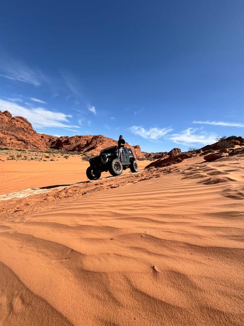 Valley Of Fire: Red Sands Adventure Las Vegas Wildlife - Jeep Wrangler Off-Road Adventure