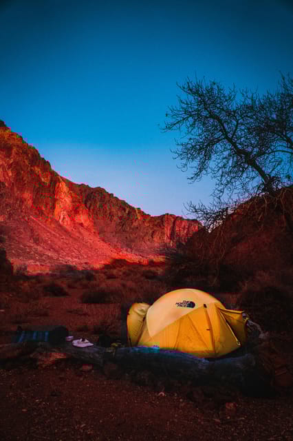 Valley Of Fire: Red Sands Adventure Las Vegas Wildlife - Serene Campsite Under the Stars