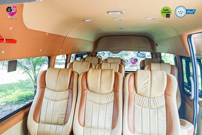 Van Phuket Airport Transfer to Patong Beach Area (SHA Plus) - Pickup and Drop-off Details