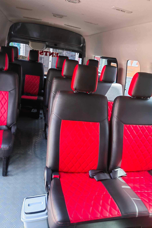 Van Transfer; Puerto Princesa to El Nido - Vehicle and Comfort