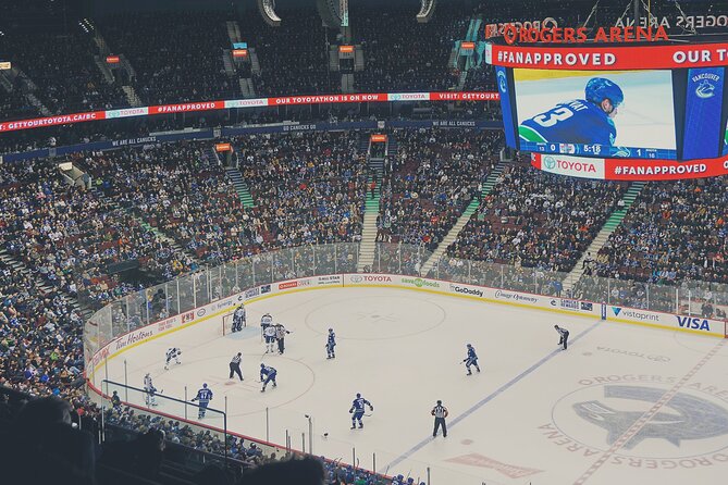 Vancouver Canucks Ice Hockey Game Ticket at Rogers Arena - Included Services Overview