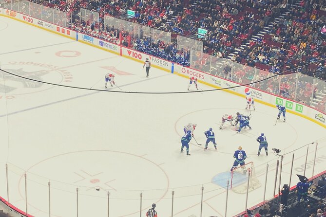 Vancouver Canucks Ice Hockey Game Ticket at Rogers Arena - Public Transportation Access