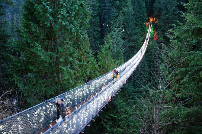 Vancouver City and Capilano Suspension Bridge Canyon Lights Tour - Gastown and Chinatown Visit