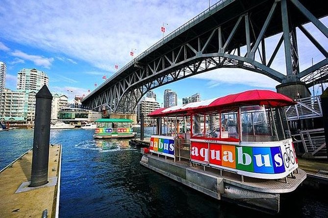 Vancouver City Sightseeing and Aquabus False Creek Ferry Ride - Included Amenities
