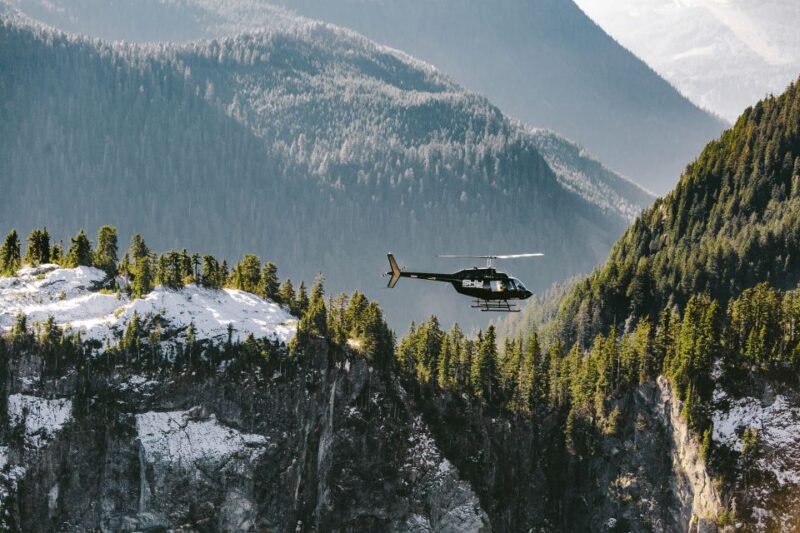 Vancouver: Coastal Mountain Landing Helicopter Tour - Inclusions