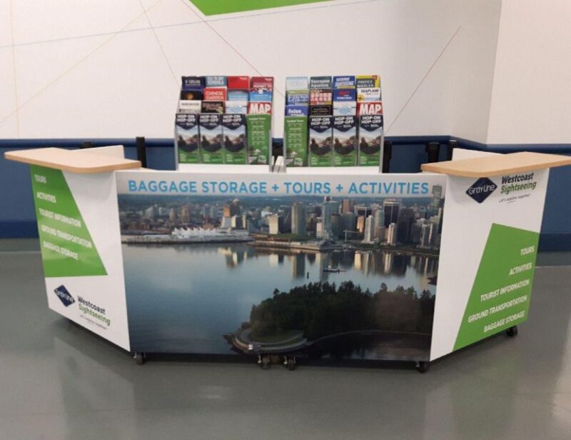 Vancouver: Cruise Terminal Luggage Storage for 2 Bags - Booking Information